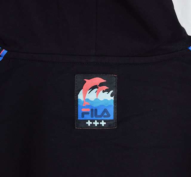 fila pink dolphin hoodie