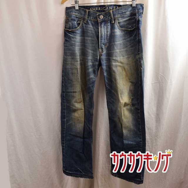 中古 American Eagle アメリカンイーグル Low Loose デニム ジーンズ サイズ29 30 メンズの通販はau Pay マーケット カウカウキング Au Pay マーケット店