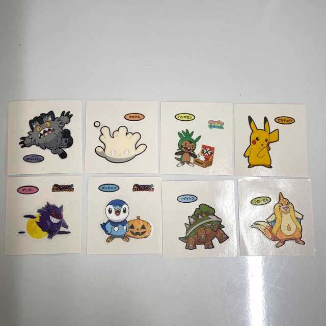 中古 ポケモンシール 計8枚セットの通販はau Pay マーケット カウカウキング Au Pay マーケット店