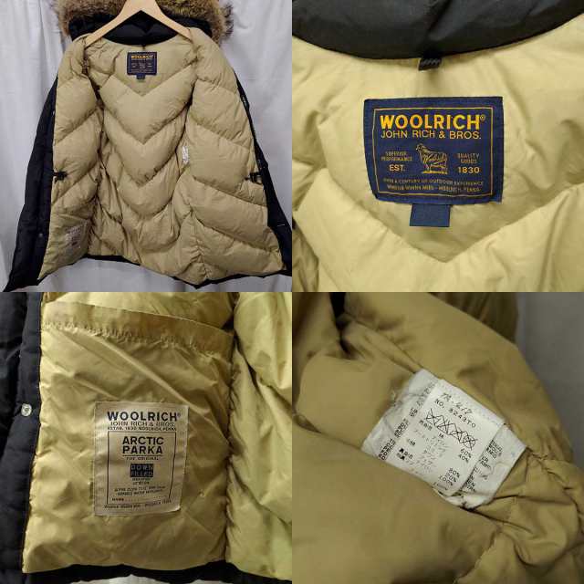 WOOLRICH ARCTIC PARKA ダウンコート ブラック 8243TO アメリカ製 メンズ アウター ウールリッチ アークティックパーカ