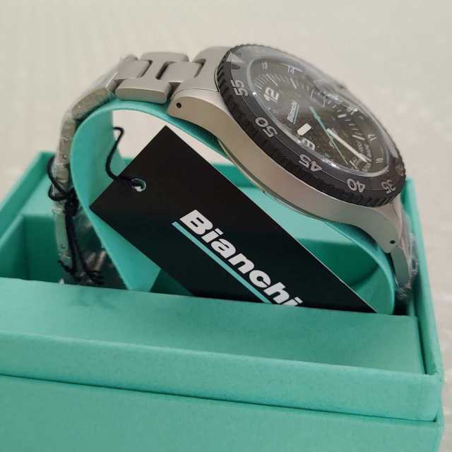 中古・未使用品】ビアンキ BIANCHI SCUBA TX シルバー ブラック 時計