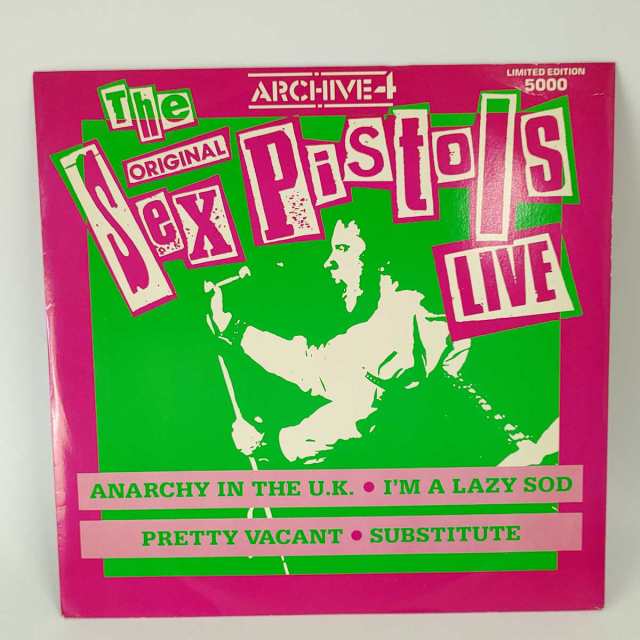 【中古】セックス・ピストルズ Sex Pistols The Original Sex Pistols Live 1986年 Uk盤 パンク