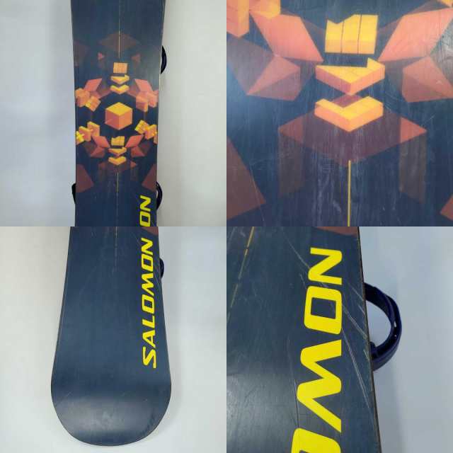 中古】サロモン AMP 154cm ビンディング SPX 5 スノーボード SALOMONの