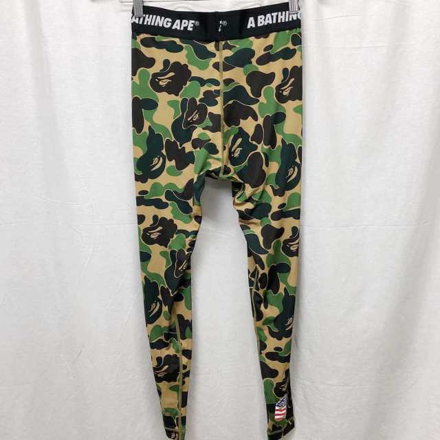 【中古・未使用品】BAPE × ADIDAS SB Tights Multicolor タイツ O マルチカラー DX2459 メンズ カモ エイプ  アディダス A BATHING APE｜au PAY マーケット