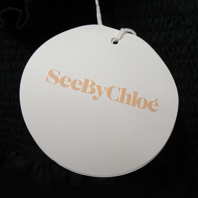 中古・未使用品】クロエ See By Chloe ワンピース ドレス 34 INTENSE