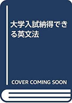 大学入試納得できる英文法(中古品)の通販は 14,524円