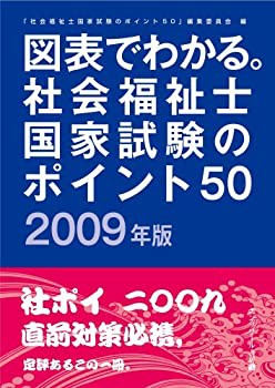 図表でわかる。社会福祉士国家試験のポイント50(2009年版)(未使用 未開封の中古品)の通販は