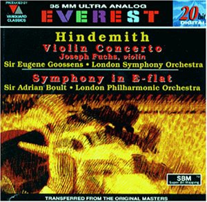 Hindemith;Violin Concerto(中古品)の通販は