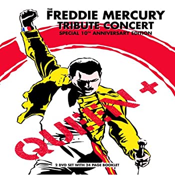 【未使用 中古品】Queen + Freddie Mercury Tribute Concert 10 Anniversary Edition [DVD] [(中古品)