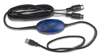 【未使用 中古品】M-Audio MIDIインターフェイス 1入力1出力 USB電源 (16 x 16 MIDIチャンネ (中古品)