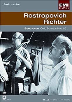 Rostropovich%ｶﾝﾏ% Richter : Beethoven Cello Sonatas Nos. 1-5 (EMI Clas(未使用 未開封の中古品)の通販は