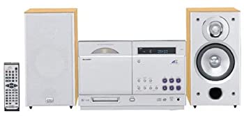 【中古品】SHARP アウビィ SD-CX8-S MDコンポ (シルバー)(中古品)