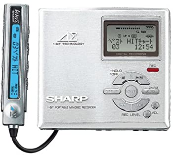 【中古品】SHARP アウヴィ MD-DR7-S MDプレーヤー (シルバー)(中古品)の通販は 47,329円