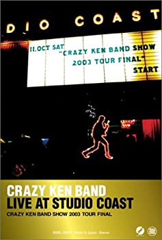 CRAZY KEN BAND LIVE AT STUDIO COAST [DVD](未使用 未開封の中古品)