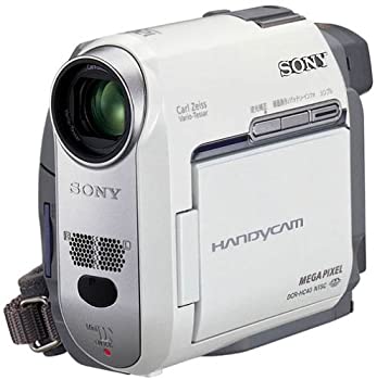 【中古品】ソニー SONY DCR-HC40 W DV方式デジタルビデオカメラ:ホワイト(中古品)