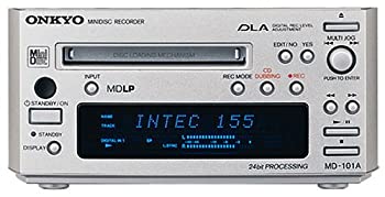 【中古品】ONKYO INTEC155 MDデッキ MD-101A(S) /シルバー(中古品)