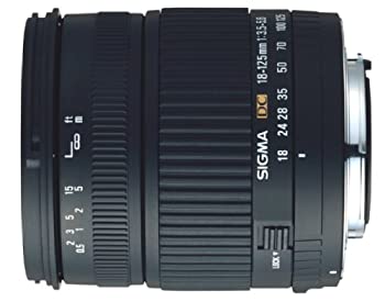 【中古品】シグマ 18-125mm F3.5-5.6 DC デジタル専用 キヤノン用(中古品)