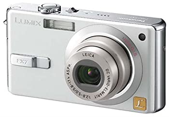 【中古品】パナソニック LUMIX FX7 シルキーシルバー DMC-FX7-S(中古品)