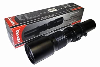 【未使用 中古品】Opteka 500?mm f / 8高プリセット望遠レンズfor Canon FDフィルム一眼レフ(中古品)の通販は