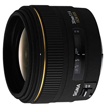 SIGMA 単焦点標準レンズ 30mm F1.4 EX DC HSM シグマ用 APS-C専用(未使用 未開封の中古品)