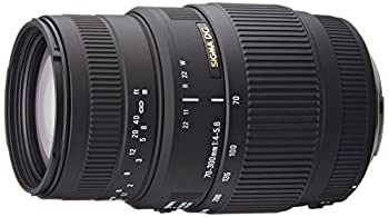 【未使用 中古品】SIGMA 望遠ズームレンズ 70-300mm F4-5.6 DG MACRO キヤノン用 フルサイズ (中古品)