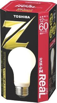 【中古品】東芝 ネオボールZリアル 電球形蛍光ランプ 電球60ワットタイプ 電球色 EFA1(中古品)/ホーム＆キッチン 電球形蛍光灯/東芝(TOSHIBA)/