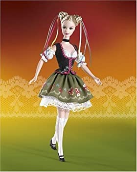【中古品】バービー ドール・オブ・ザ・ワールド オクトーバーフェスト J0929 (ピンク(中古品)
