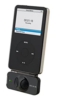【中古品】BELKIN iPod 5G 専用 ボイスレコーダー TuneTalk Stereo F8Z082QEBLK(中古品)