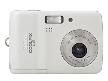 【中古品】Nikon デジタルカメラ COOLPIX L6 ホワイト COOLPIXL6W(中古品)