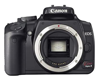 Canon デジタル一眼レフカメラ EOS Kiss デジタル X ボディ本体 ブラック K(中古品)