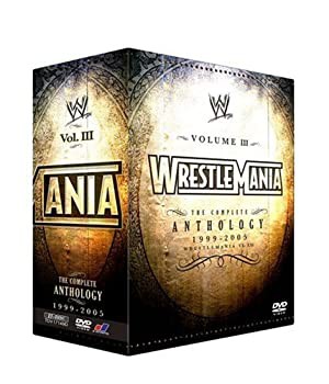 WWE レッスルマニア・アンソロジーBOX3 XV-XXI (3000セット限定) [DVD](中古品)の通販は