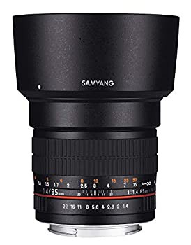 【中古品】SAMYANG 単焦点 レンズ 85mm F1.4 ニコン AE用 フルサイズ対応(中古品)