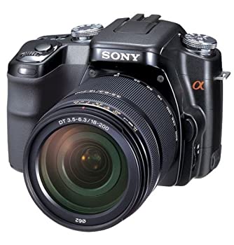 【未使用 中古品】ソニー SONY デジタル一眼レフ α100高倍率ズームレンズキット DSLR-A100H (中古品)