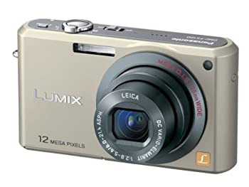 【中古品】パナソニック デジタルカメラ LUMIX (ルミックス) FX100 ゴールド DMC-FX10(中古品)の通販は