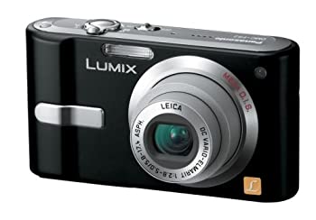 【中古品】パナソニック デジタルカメラ LUMIX (ルミックス) DMC-FS2 ブラック(中古品)