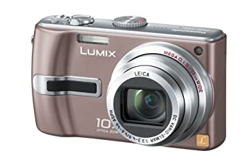 【中古品】パナソニック デジタルカメラ LUMIX (ルミックス) DMC-TZ3 ブラウン(中古品)