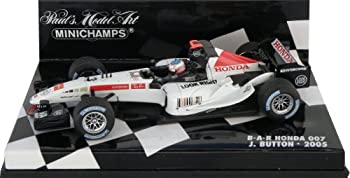 【中古品】ミニチャンプス 1/43 B.A.R. ホンダ 007 2005 F1 #3 J.バトン(中古品)の通販は 9,574円