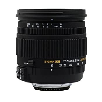 【中古品】シグマ 17-70mm F2.8-4.5 DC MACRO HSM ニコン用(中古品)