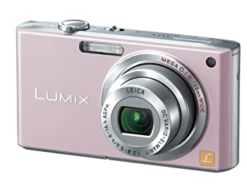 【中古品】パナソニック デジタルカメラ LUMIX (ルミックス) カクテルピンク DMC-FX33(中古品)