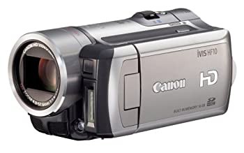 Canon フルハイビジョンビデオカメラ iVIS (アイビス) HF10 iVIS HF10 (内 (中古品)