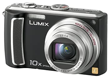 【中古品】パナソニック デジタルカメラ LUMIX (ルミックス) ブラック DMC-TZ5-K(中古品)