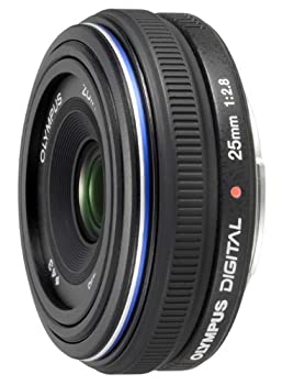 【中古品】OLYMPUS 標準パンケーキレンズ ZUIKO DIGITAL 25mm F2.8(中古品)