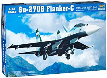 【未使用 中古品】トランペッター 1/32 Su-27UB フランカー C プラモデル(中古品)