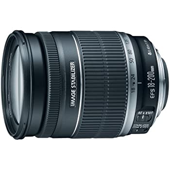 【中古品】Canon EF-S 18-200mm f/3.5-5.6 IS Standard Zoom Lens for Canon DSLR Cam(中古品)