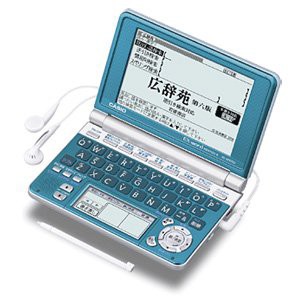 【中古品】CASIO Ex-word 電子辞書 XD-SP6700BU 100コンテンツ多辞書 ネイティブ+7ヶ (中古品)