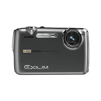 【中古品】CASIO デジタルカメラ HI-SPEED EXILIM EX-FS10 グレー EX-FS10GY(中古品)