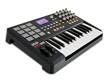 【中古品】Akai MPK25 Clavier Midi 25 touches キーボード パッド(中古品)