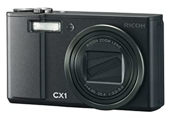 RICOH デジタルカメラ CX1 ブラック CX1BK(中古品)