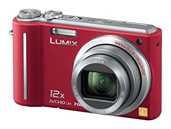 【中古品】パナソニック デジタルカメラ LUMIX1010万画素 光学12倍ズーム(レッド)DMCT(中古品)の通販は