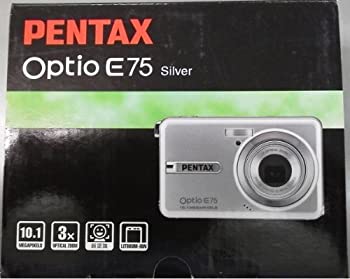 【中古品】PENTAX Optio E75 1000万画素 光学3倍ズーム(中古品)の通販は